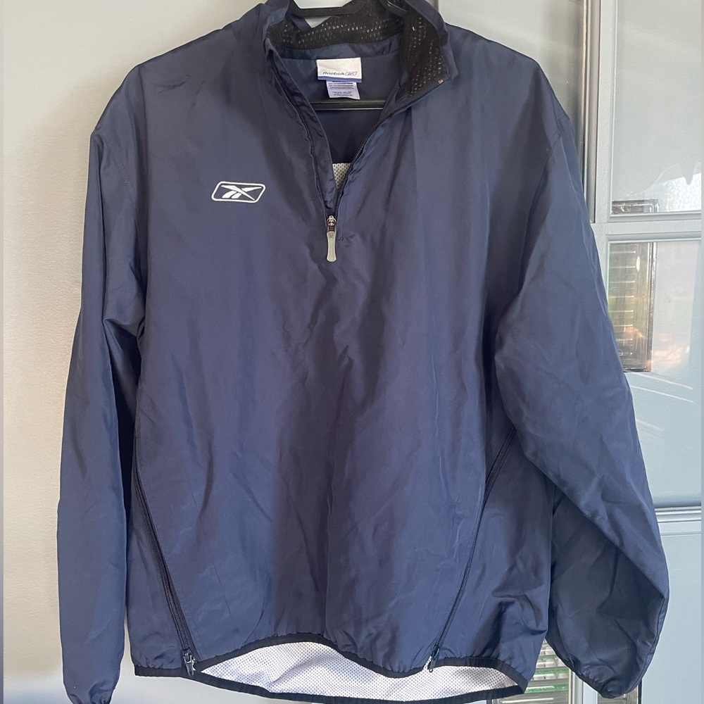 🔹Reebok Windbreaker Quarter Zip Unisex Oversized